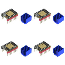 4X V2.0 Schrittmotortreiber 2,5 A UART Ultraleise Stepsticks Unterstützt Step/Dir und UART-Modus für 3D-Drucker-Steuerplatinen