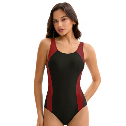 Maillot de bain 1 pièce dos nu, séchage rapide,-Section 5L