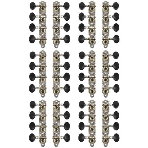 12X 4L4R Mandolin Tuning Pegs Machine Heads String Tuning Pegs for 8 Strings Mandolin Instruments Accessory