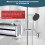 Hibbent Universal Adjustable Shower Holder with Hook  Fits 1922mm Show 6