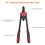 Proster Rivet Nut Tool 14  Rivet Nut Pliers Set Heavy Duty Rivnut Tool 6