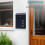 lisetar Post Box Wall Mounted Steel Mail Box with Combination Lock  We 1