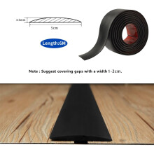 6M PVC Floor Transition Strip Laminate Floor Cover Strips Self Adhesiv