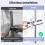 Alyvisun Shower Head Holder with 2 Hooks Adjustable Shower Holder Brac 5