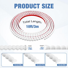 Wall Moulding Waterproof Peel and Stick Moulding Flexible Trim for Ki