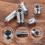 100 Pcs M6 Carbon‑Steel Flanged Hex‑Socket Threaded Inserts for Wood 4
