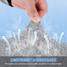 Cut Resistant Sleeves with Thumb Hole Level 5 Protection Slash Resista