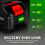 21V Lithium Battery  40 Ah Replacement Battery with Led Indicator Comp 3