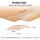 Self Adhesive Floor Transition Strip 2m Threshold Strips for Doorways 2