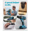 Cordless Drill Set PowerDrill Driver and Screwdriver Set with 2 Batter 3