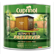 Cuprinol 5206080 CUPGWPREGO1L 1L Ultimate Garden Wood Preserver Golde