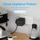 Multi Plug Adapter with 3 USB AICODE 4 Way Multi Plug Extension with U 3