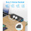 Desk Extension Lead with 4 USB Slots BEVA 4 Way Surge Protected Plug E 1