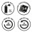 Rust-Oleum RustOleum 400ml Painters Touch Spray Paint Aerosol  Matt Black 3