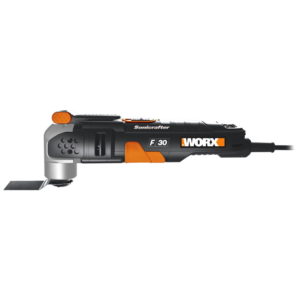 Worx Wx680 F30 350W Sonicrafter Multitool Oscillating Tool With 29 Acc