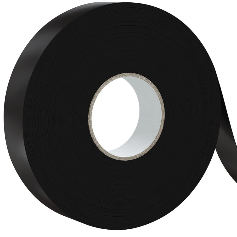 Gocableties 90 Rolls Black Self Amalgamating Tape 19Mm X 5M Waterproof 5003634680155