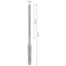 Bosch 1x PRO SDS plus5X Hammer Drill Bit for Reinforced concrete Concr