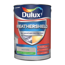 Dulux Weathershield Smooth Masonry Paint Warm Truffle 5L
