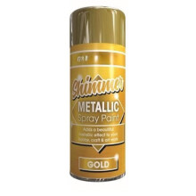 Inspired Essentials Metallic Spray Paint 400ml MultiPurpose Use Spray