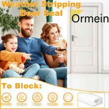 Weather Stripping Door Sealing Strip DShape Self Adhesive Rubber Windo
