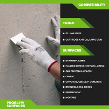 Toupret Fill‑Flex Flexible Crack‑Resistant Interior Filler for Tough