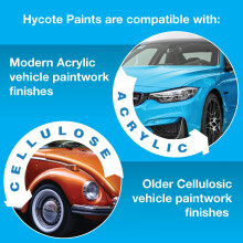 Hycote Fast Drying Aerosol Car Spray Paint Gloss Black 400 ml