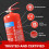 Vigil Dry Powder Fire Extinguisher 9kg  ABC Fire Extinguisher with Bra 3