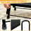 NON SLIP SAFETY STEP KITCHEN BATH STOOL MOBILITY SUPPORT PLATFORM HANDRAIL AID 6