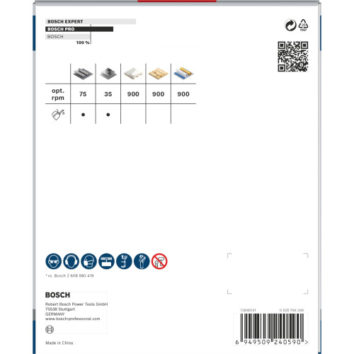 Bosch Bosch 1x PRO Multi Material Power Change Plus Hole Saw for Softwood Dr 2
