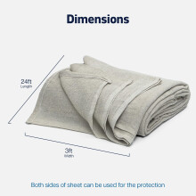 Staircase Cotton Dust Sheets for Decorating 24ft X 3ft Size Dust Shee