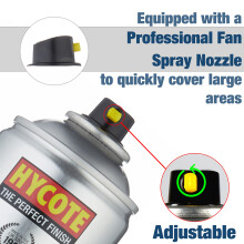 Hycote Bodyshop High Build Aerosol Car Spray Paint Grey Primer 400 ml