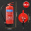 Vigil Dry Powder Fire Extinguisher 9kg  ABC Fire Extinguisher with Bra 4