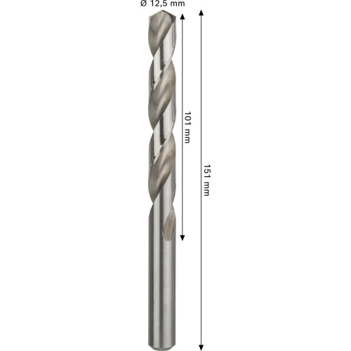 Bosch PRO Metal HSSG 125mm CYL 1 Pc 1
