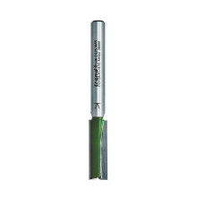 Trend CraftPro Straight Two Flute Router Cutter Bit 14 Inch Shank 8mm