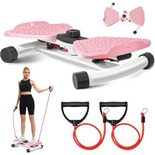 Waist Twister Machine with Resistance Bands 220 lbs Weight Non-Slip Twist Board