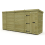 13 x 4 Pent Shed Tanalised (Single Door, No Windows) 2