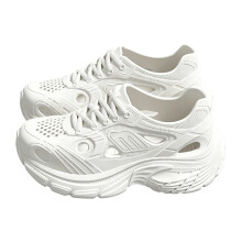 Stylish Womens Sandals EVA Platform Sneakers For-44 White