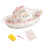 Children Hair Cutting Capes With Fun Patterns To Keep-Pink 1