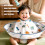 Children Hair Cutting Capes With Fun Patterns To Keep-Pink 9