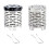 (1pcs, Black) Black Stainless Steel Protective Case 2