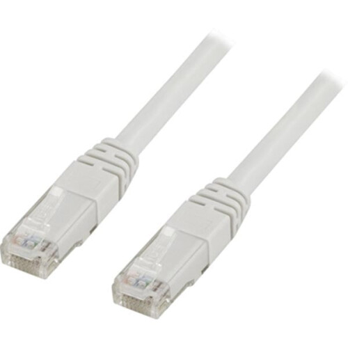 Cablu de rețea UTP Cat6 cablu patch 3m, alb