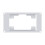 HomeRack 7inch  Display Mounting Panel, 3U Mounting Space, Compatible with for Raspberry Pi 7inch Touch Displays 1