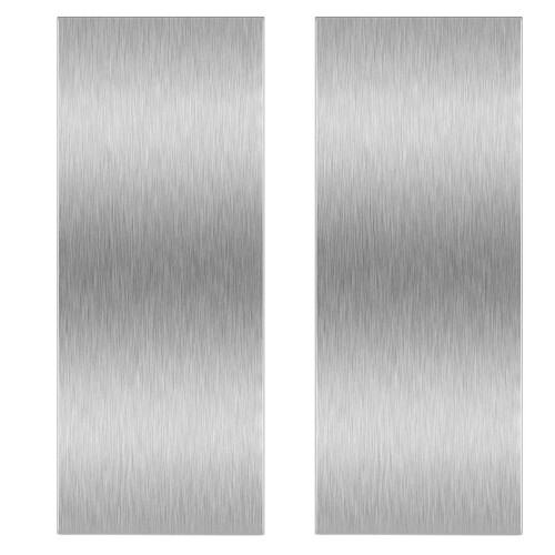 2X 10 Inch Stainless Steel Cake Scraper Large  Stripe  Smoother Scraper Cake Decorating Comb Cake Scraper 1