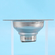 2X Thick Stainless Steel Anti-Odor Square Floor Drain Waste Drain Cover Hotel Bathroom Shower Drain 100X100mm