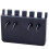 6 String Locking Nut Guitar Bridge String Locks for Headless Electric Guitar Replacement Parts Black 4