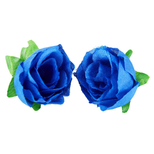 100 Artificial Roses, 3 cm Tall, Wedding Decoration, Navy 1