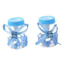 100Pcs Baby Bottle Candy Box Party Supplies Baby Feeding Bottle Wedding Favors and Gifts Box (Light ) 9 x 4cm