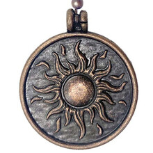 4Pcs Ceiling Fan Pull Chain Set Sun & Moon Pattern Pull Chains Extension Copper Beaded Fan Pull Chain with Ornament