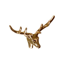 Embrasses de rideaux en métal faites à la main,-tête de cerf