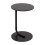Living And Home 39cm Dia C-Shaped Round Side Table, Black 3